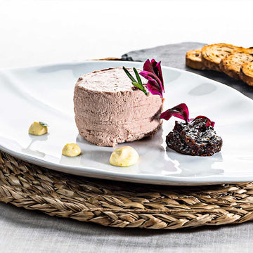 Paté de faisán con trufas